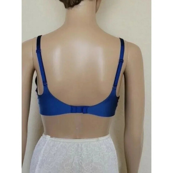 Victoria's Secret  Push-up Underwire blue Bra size 34D - Picture 4 of 7